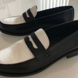 ROSEANNA Moc Leather Loafers Black Size 41EU - LIKE NEW